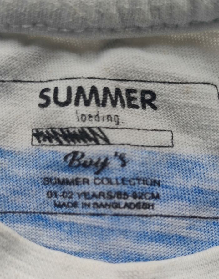 Tee-shirt taille 1/2 ans - photo numéro 2