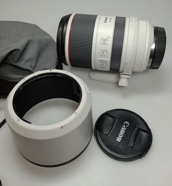 Canon RF 70-200 mm F2,8 L IS USM facture et Emballage d'origine