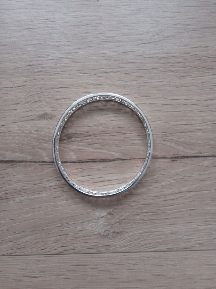 Bracelet en argent 925 plaqué Rhodium - photo numéro 3