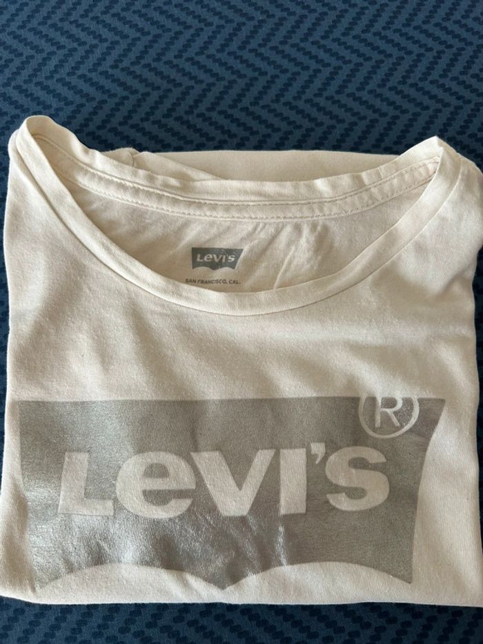 Levi’s tee shirt manche courte crème 12-14