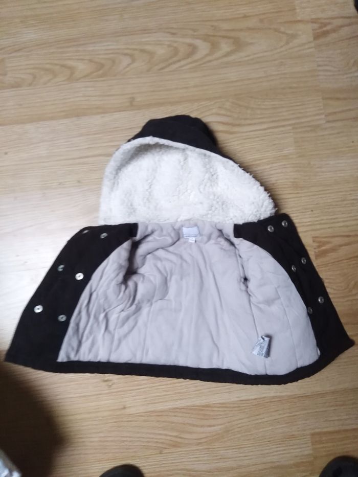 Manteau chaud 3 mois
