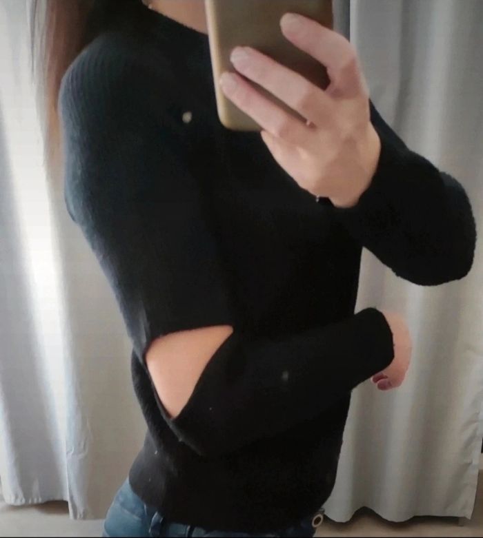 Pull col rond femme - photo numéro 2