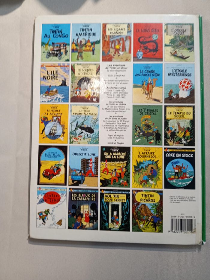BD Tintin - Le secret de la Licorne - photo numéro 2
