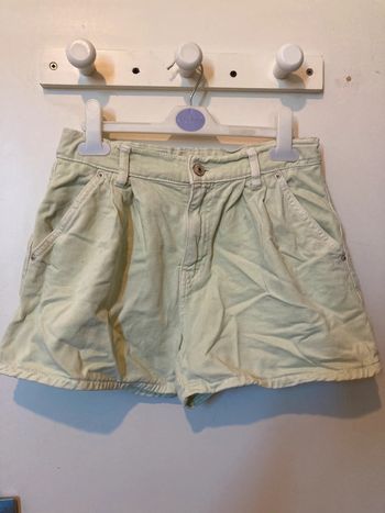 Short en Jean Menthe