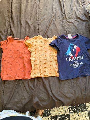 Lot t-shirt manche courte