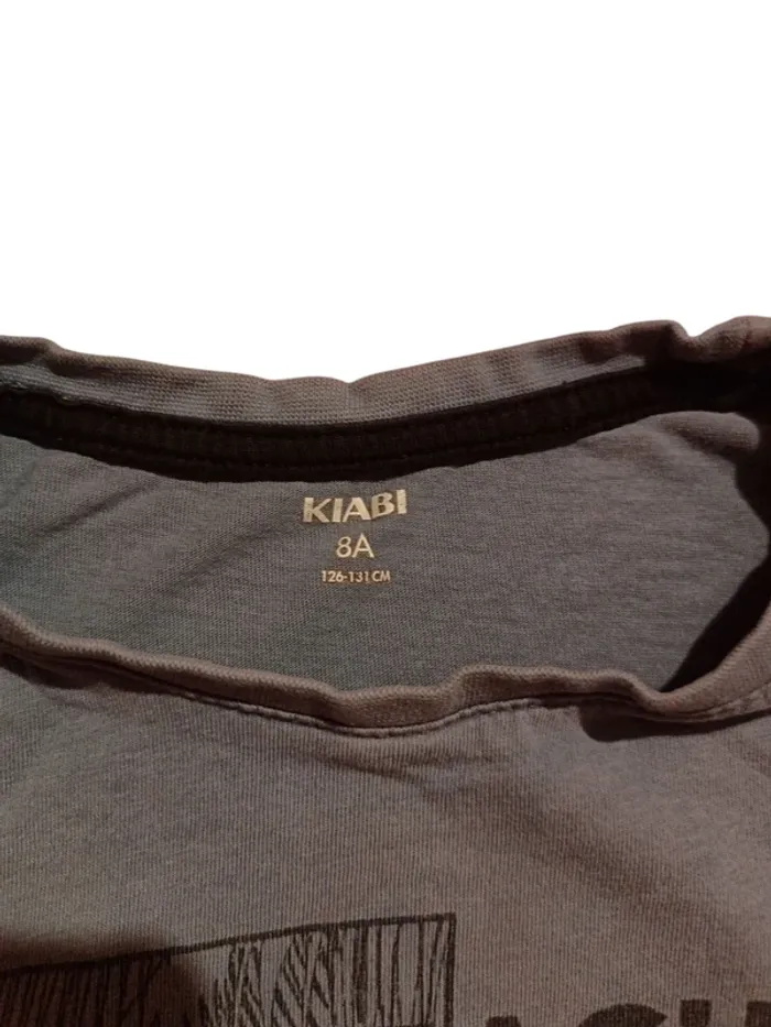 Tee-shirt 8 ans Kiabi - photo numéro 2
