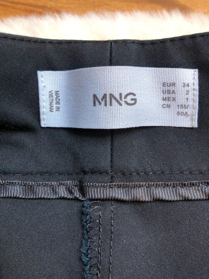 Pantalon tailleur noir 7/8 Mango 34 - photo numéro 5