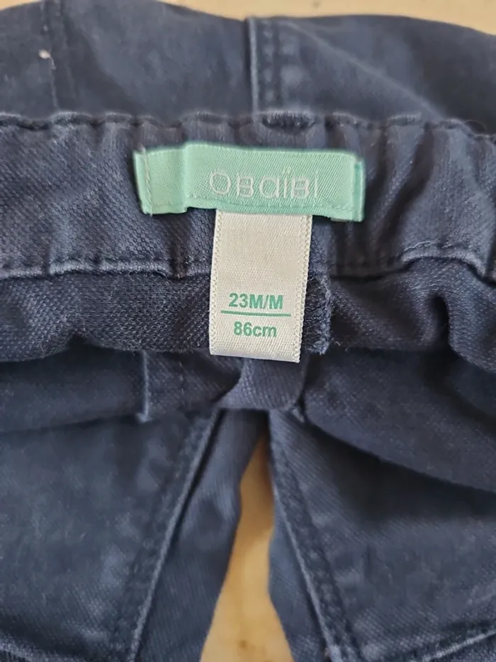 Pantalon Chino - Obaïbi - 23 mois/86 cm - photo numéro 3