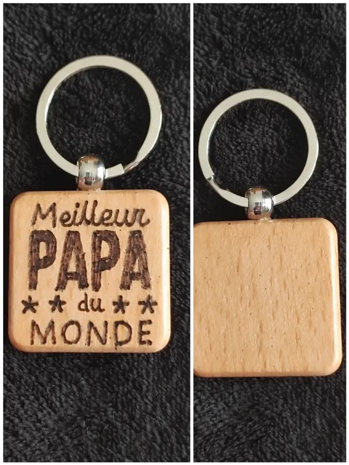 Porte clé bois