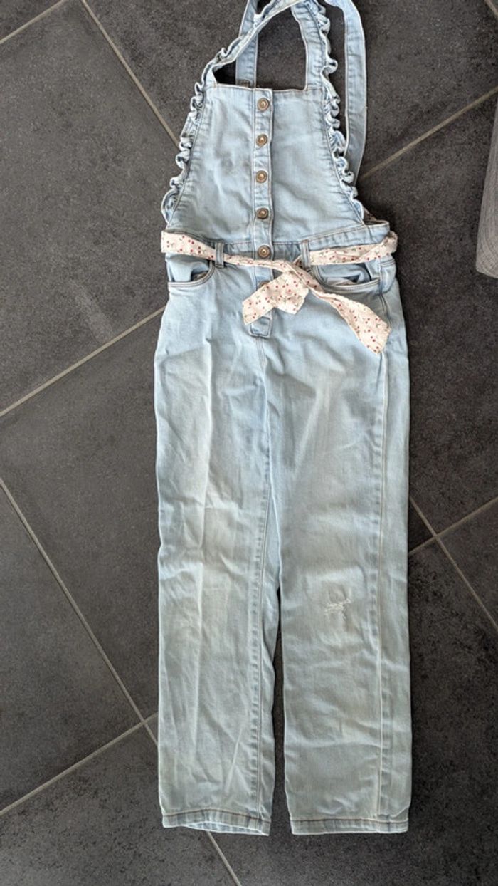 Salopette pantalon jean parfait état - photo numéro 2