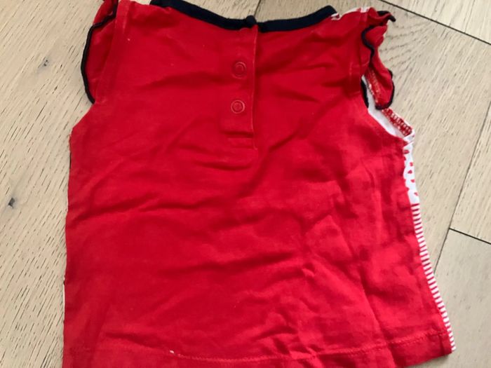Lot de deux tee-shirts MC Minnie taille 6mois - photo numéro 9