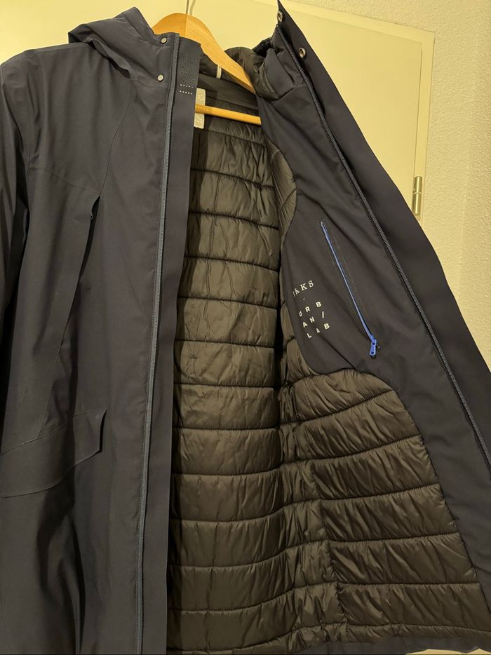 Parka homme IKKS - Bleu marine - Taille S - Excellent état - photo numéro 4