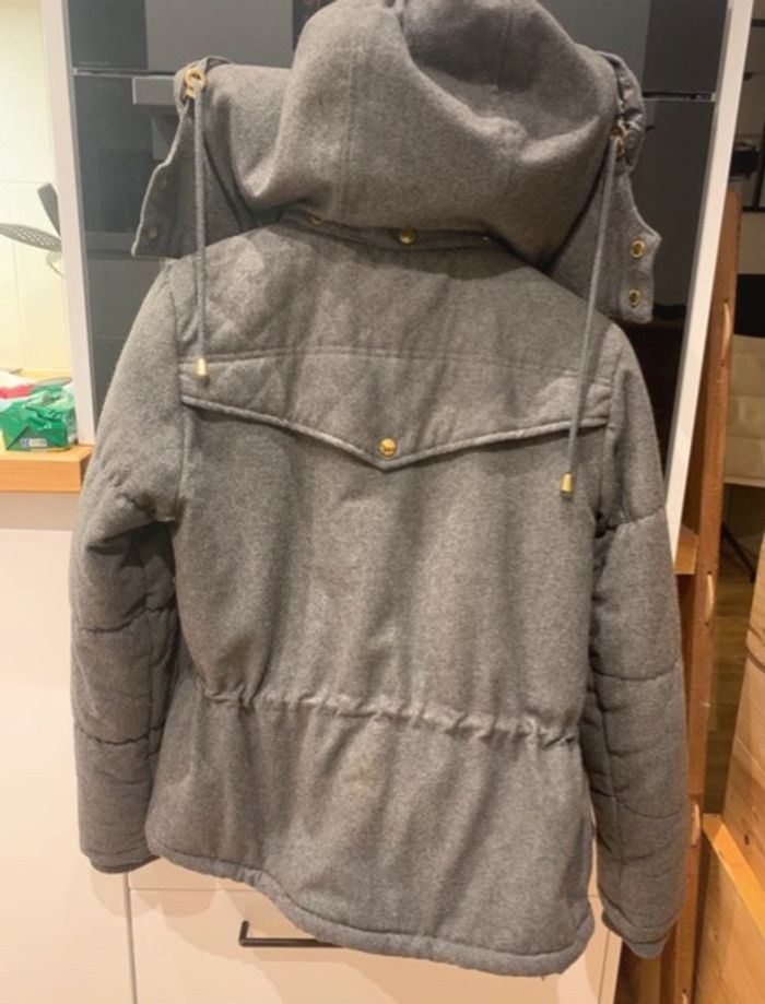 Blouson chaud hiver gris - photo numéro 5