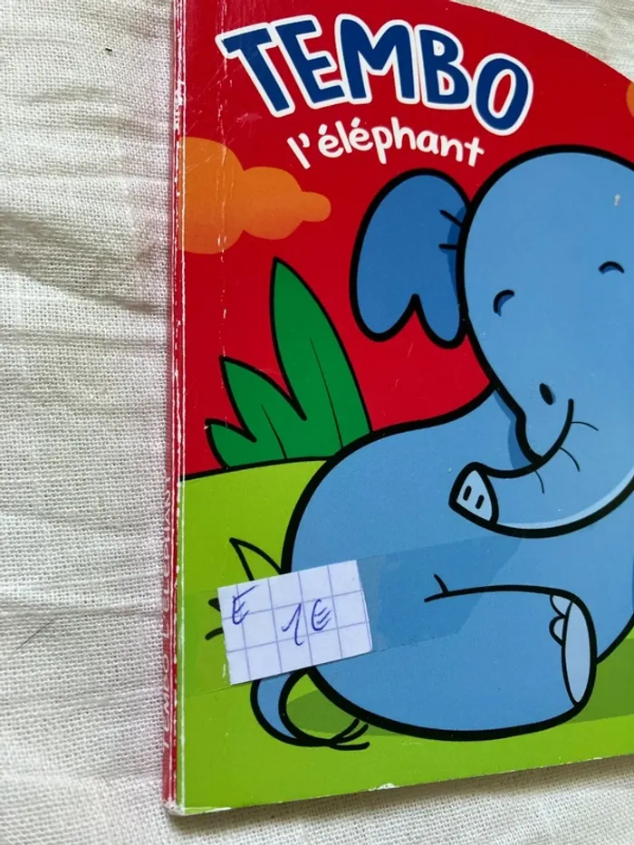 Livre enfant – Tembo l’éléphant (collection animaux) - photo numéro 2