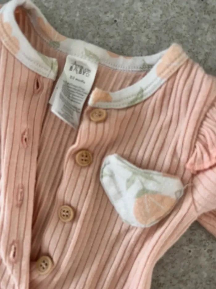 Pyjama saumon fille 0-3 mois - photo numéro 4