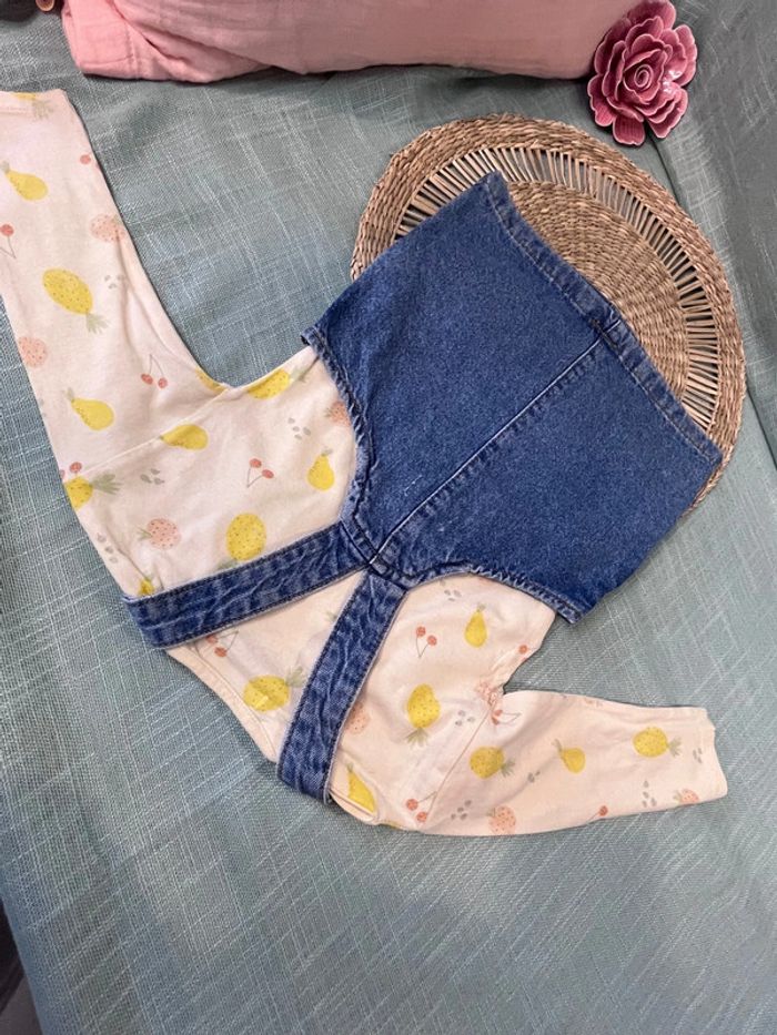 Ensemble 9-12 mois 80 cm Zara mango - photo numéro 9