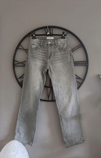 👖 Jean Pull&Bear – Taille 36 - Gris - Effet délavé - Très bon état