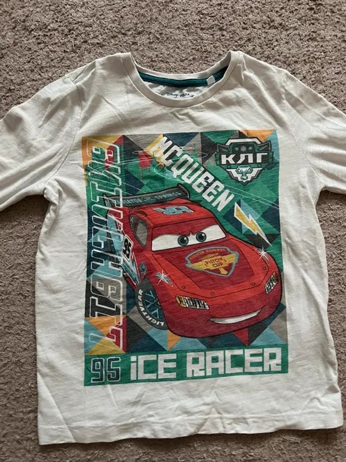 haut flash mcqueen pour garçon - photo numéro 2