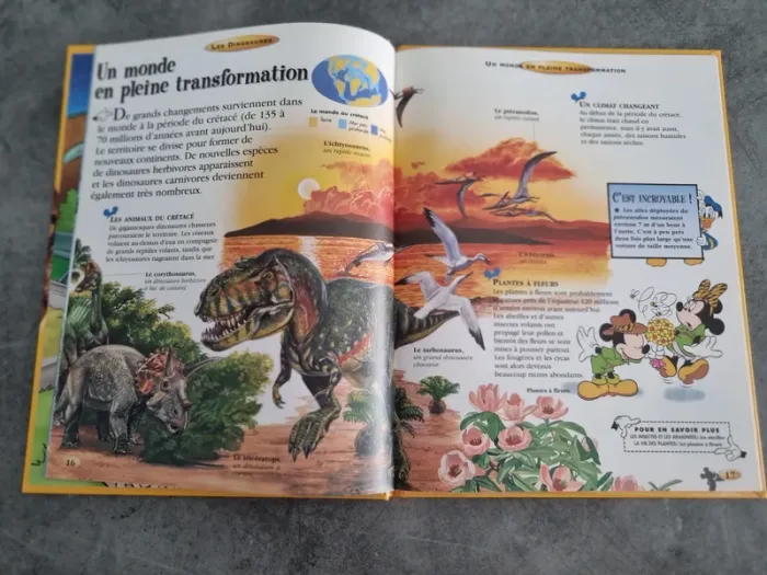 Le monde merveilleux de la connaissance Les dinosaures - photo numéro 4