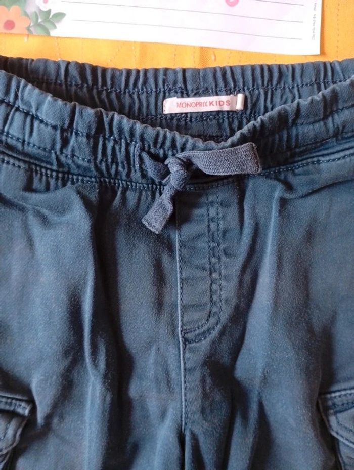 Lot Printemps été 3 shorts bleu 6 ans pour garçon - photo numéro 12