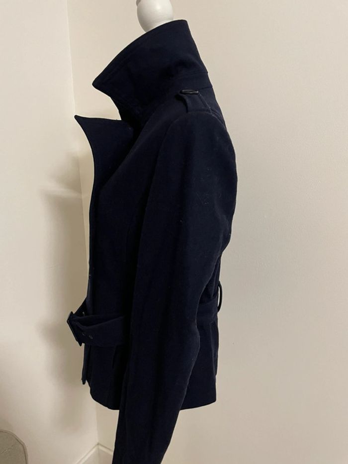 Duffle coat bleu marine - photo numéro 4