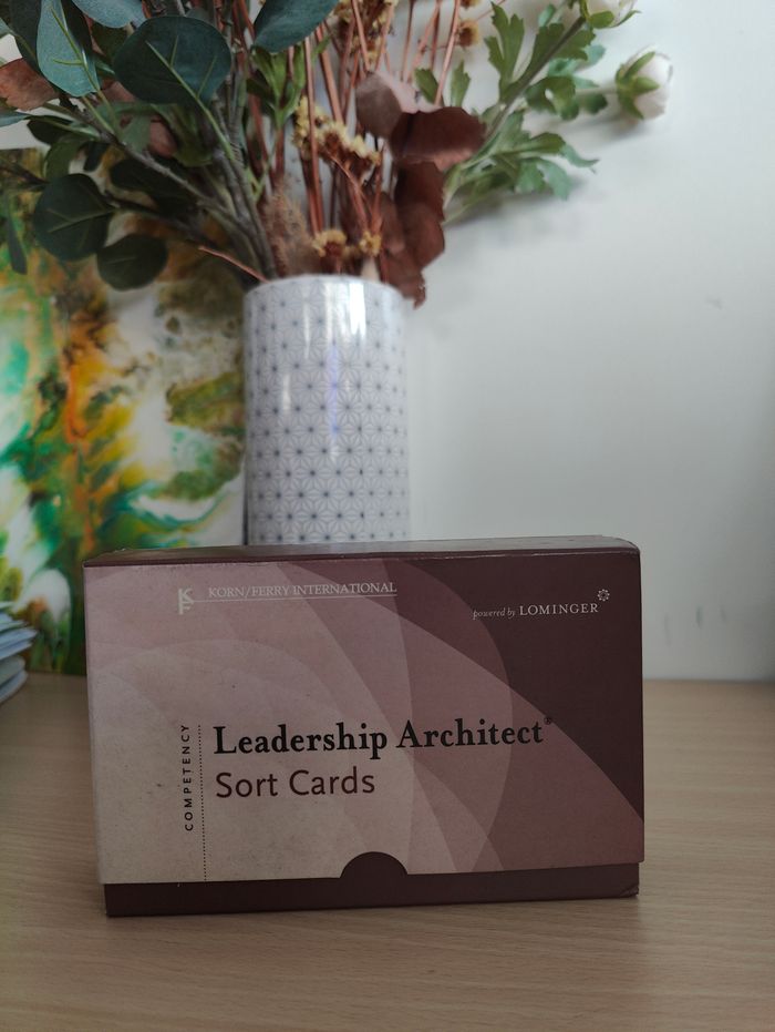 Jeu de fiches Leadership Architect Sort Cards (développement perso et performances pro)