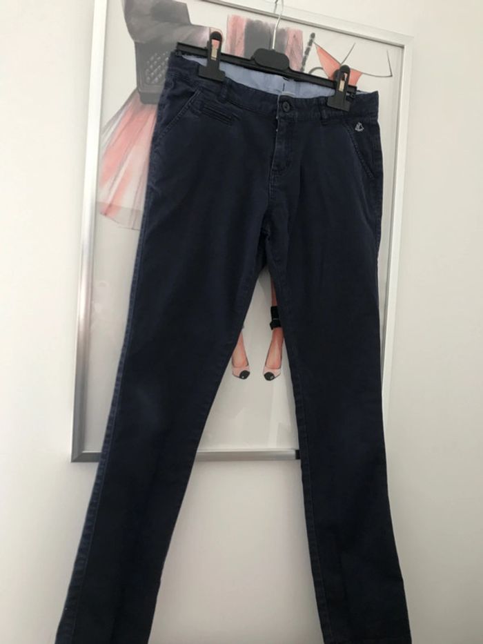 Pantalon chino Petit Bateau 10 / 12 ans - photo numéro 3