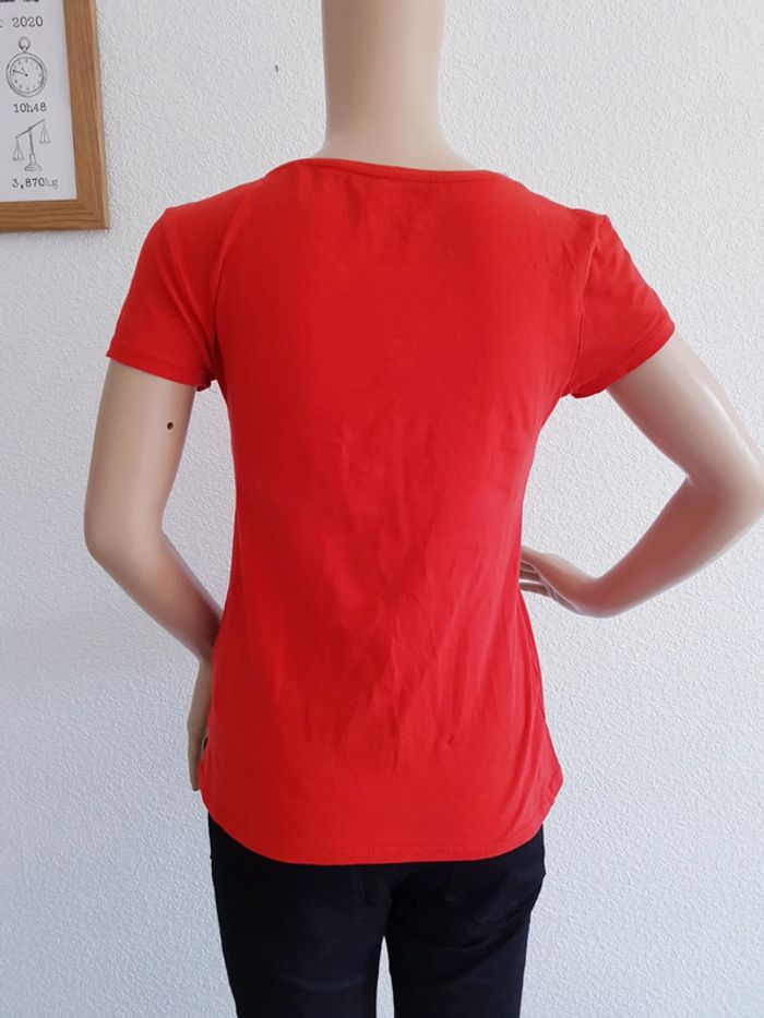 Atmosphère - Tee-shirt à manches courtes - Rouge - photo numéro 4