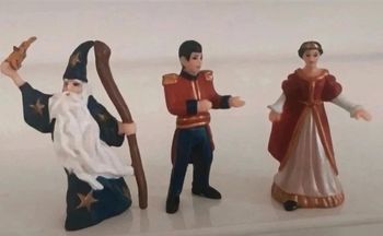 Mini plus monde enchanté papo merlin l enchanteur princesse prince au bal