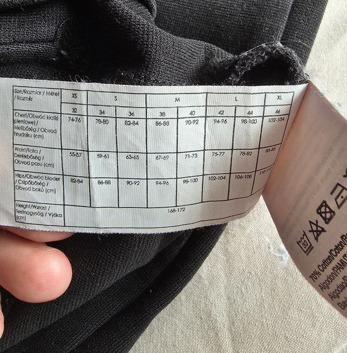 Pimkie Jupe Droite Maille Noir S - photo numéro 4