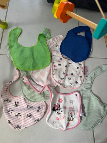 Lot de 8 Bavoirs Primark