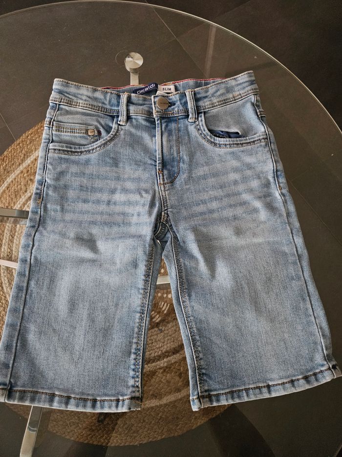 Bermuda en jeans 8 ans