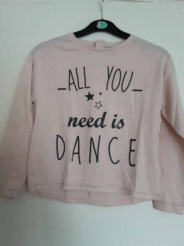 Tee-shirt rose clair