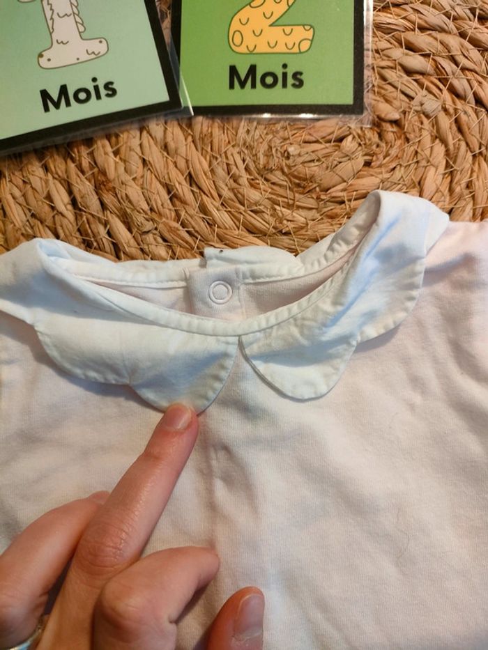 T-shirt manche courte Jacadi 12 mois - photo numéro 2