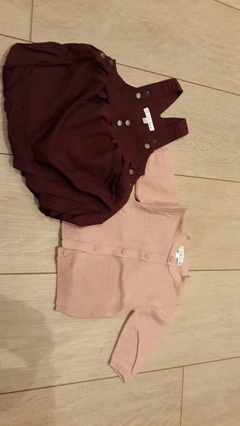 Ensemble robe + gilet