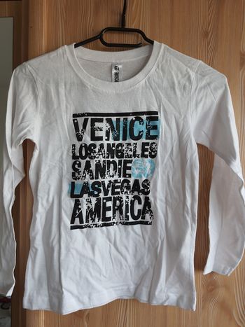 Tee-shirt blanc garçon