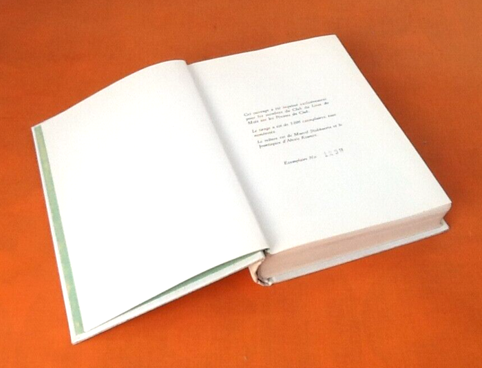 Axel Munthe Le livre de San Michele Ouvrage tiré en 3000 exemplaires Exemplaire N° 1298 - photo numéro 3