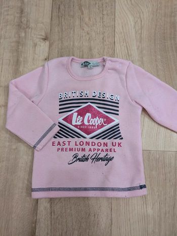 Pull chaud rose Lee Cooper 18 Mois