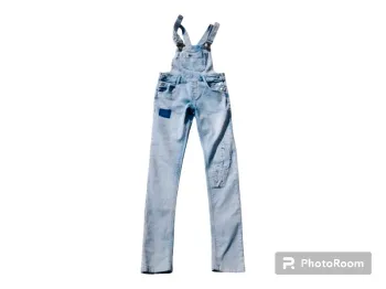 Salopette en jeans slim Jovial taille 14 ans