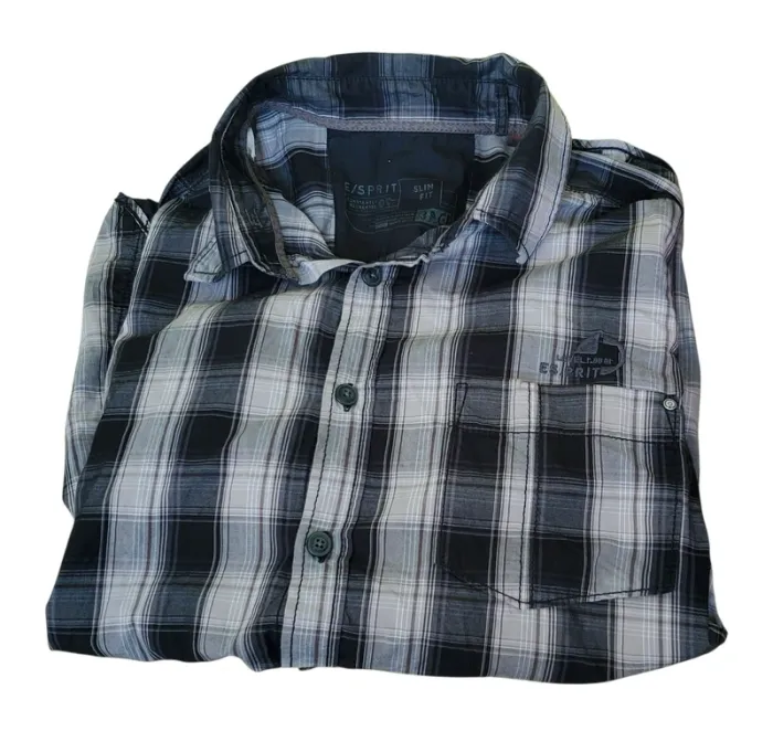 chemise carreaux homme taille M - photo numéro 4