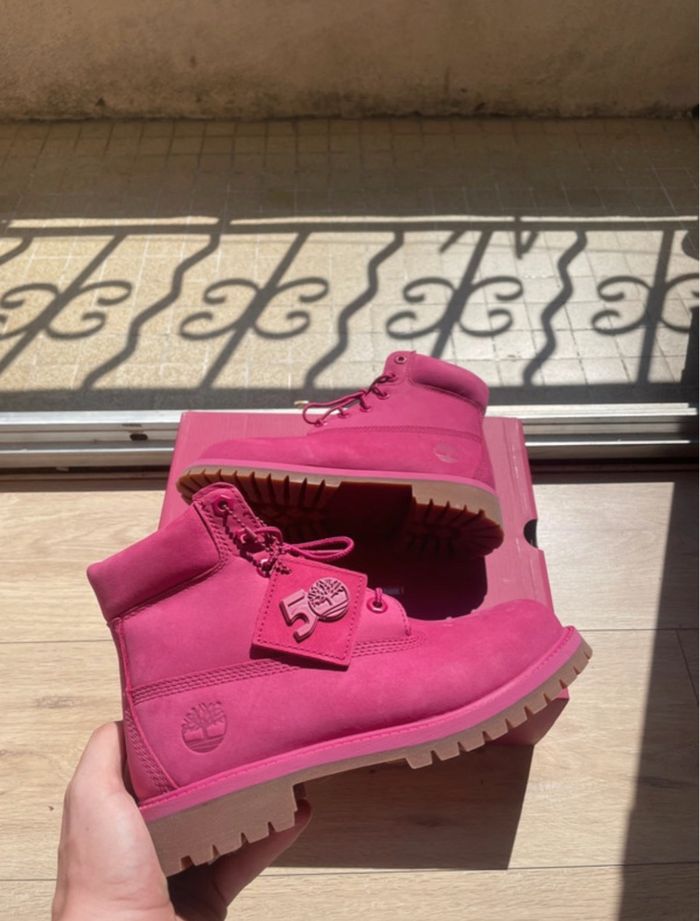 Timberland pink/fuchsia/rose taille 36