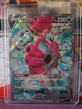 Carte Pokémon Hoopa V 253/264 Super rare FR near mint