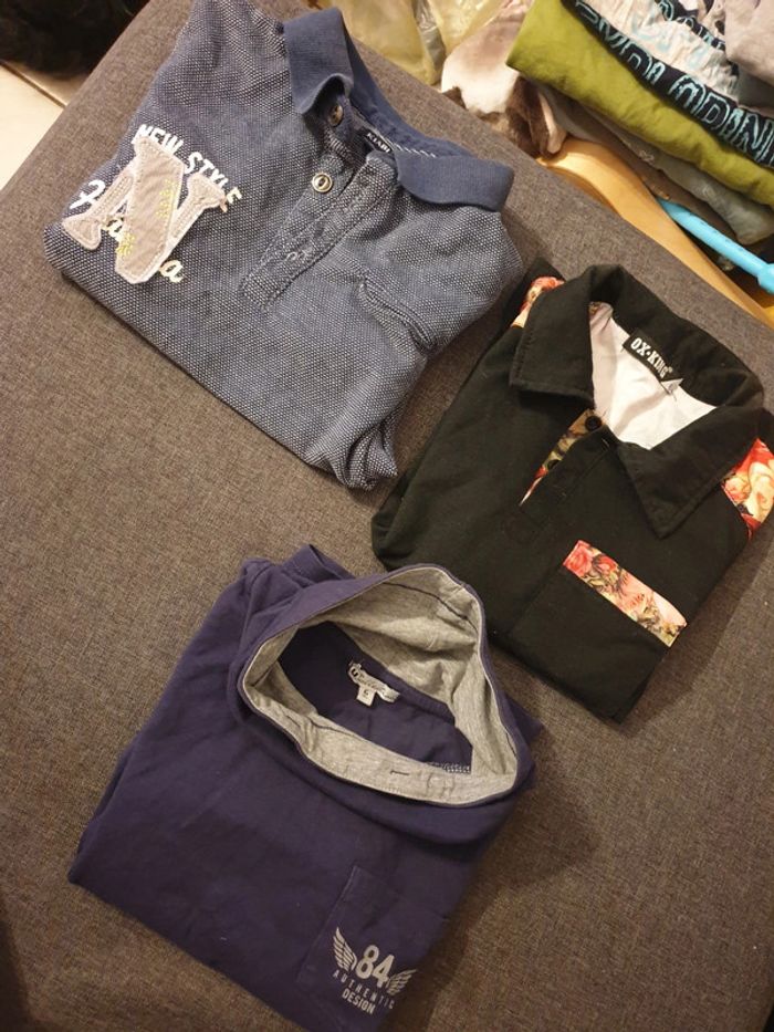 Lot Polo Manche courte 6 ans
