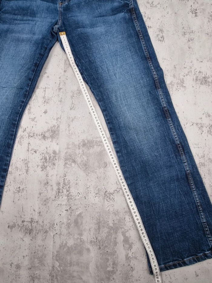 Jeans Wrangler bleu 32x34 ● (mesures en photos) - photo numéro 4