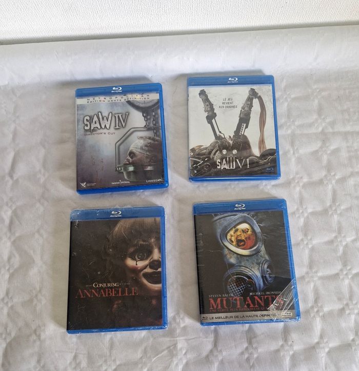 Lot bluray film horreur