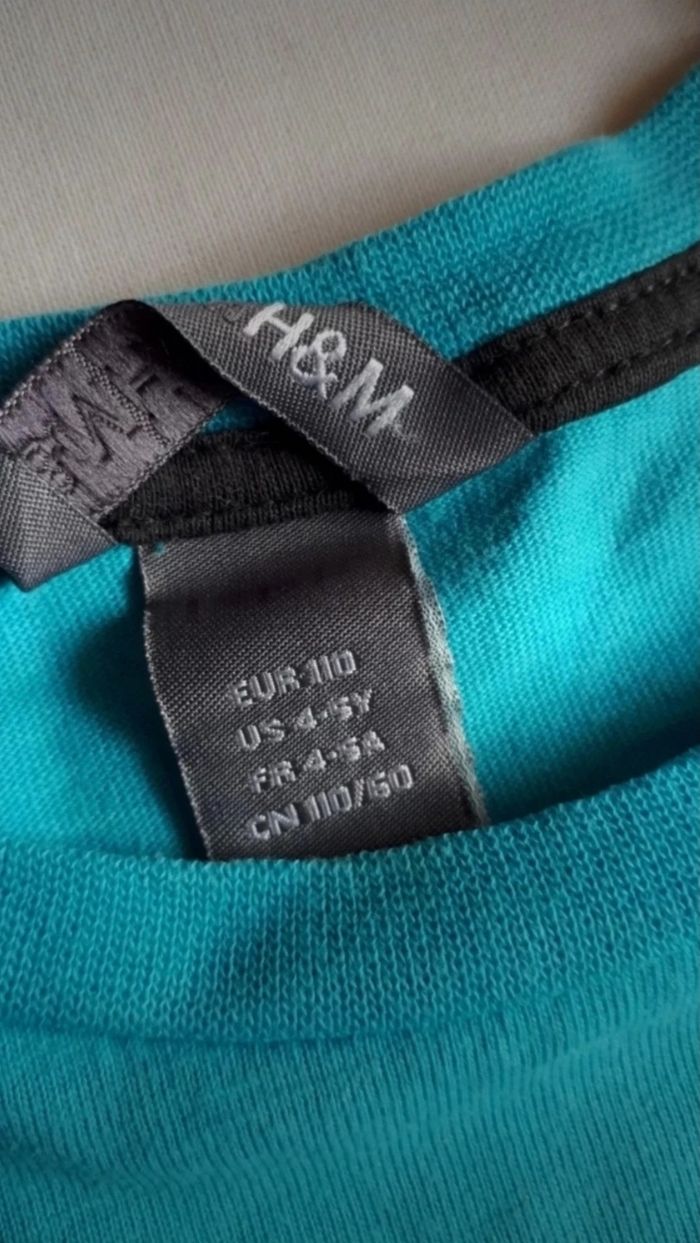 💎 Sublime Tshirt turquoise (5 ans) 💎 - photo numéro 5