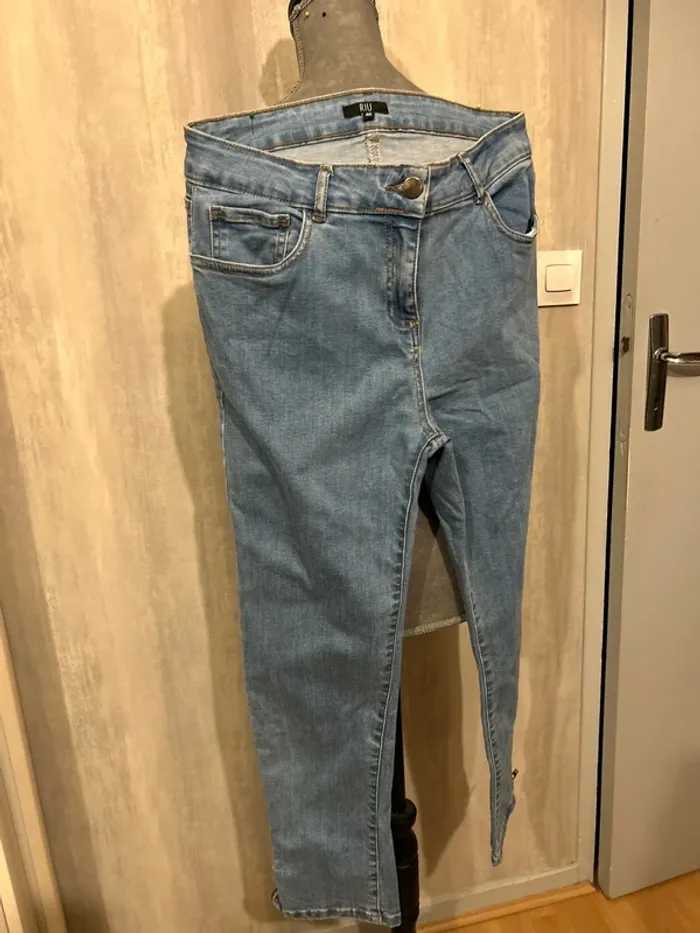 2 jeans bleu - photo numéro 2