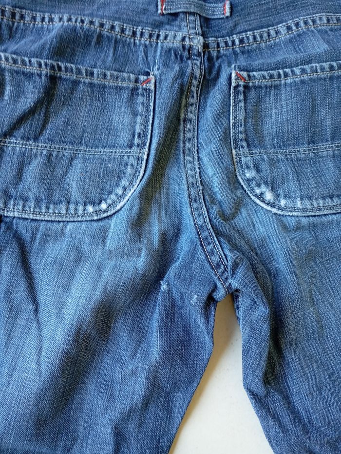 Salopette en jean 6/7 ans H&M - photo numéro 4