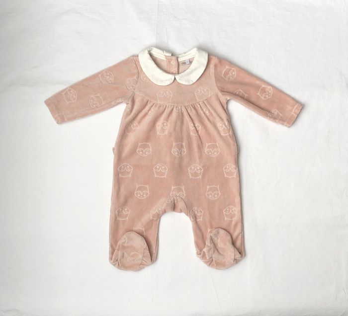 Pyjama velours Orchestra 3 mois