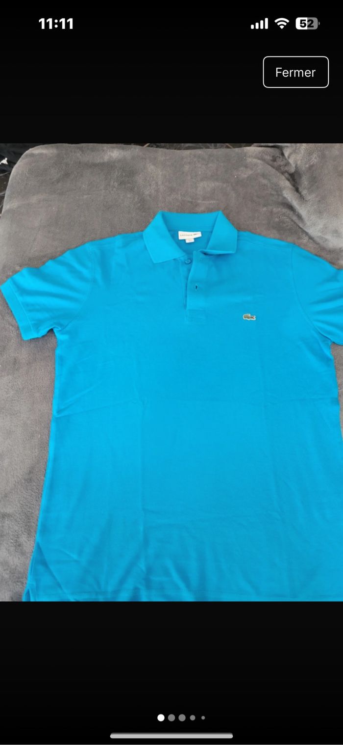 Polo Lacoste homme L